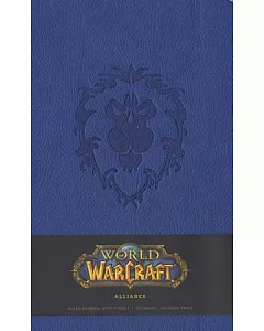 World of Warcraft Alliance Blue Ruled Journal Large