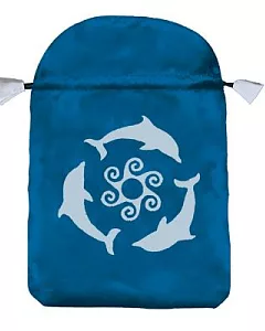 Dolphins Tarot Bag, Blue