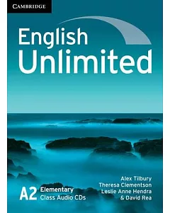 English Unlimited: A2 Elementary Class Audio CDs