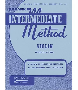 Rubank Intermediate Method - Violin