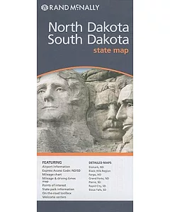 Rand McNally North Dakota / South Dakota State Map