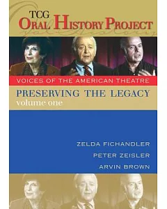 Preserving the Legacy: Zelda Fichandler, Peter Zeisler, arvin Brown