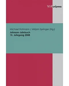 Johnson-Jahrbuch: 15. Jahrgang 2008