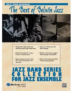 The Best of Belwin Jazz: Jazz Band Series Collection: 2nd B flat Tenor Saxophone