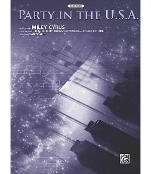 Party in the U.S.A.: Easy Piano, Sheet