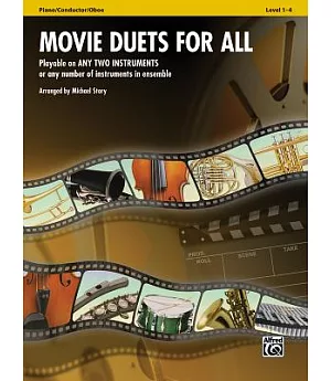 Movie Duets for All: Piano/conductor, Oboe