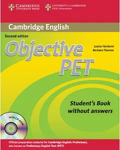 Objective PET: Student’s Book Without Answers