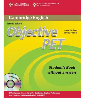 Objective PET: Student’s Book Without Answers