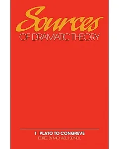 Sources of Dramatic Theory: Plato to congreve