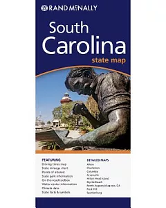 Rand McNally South Carolina: State Map