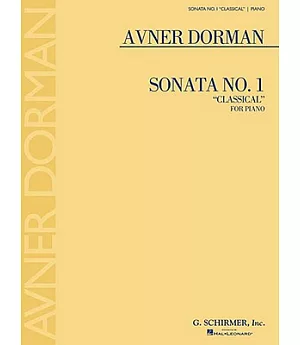 Sonata No. 1 Classical: For Piano
