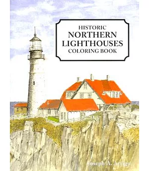 Historic Northern Lighthouses Coloring Book