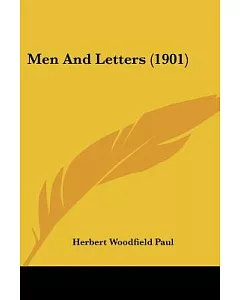 Men and Letters