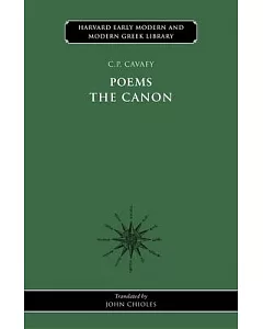 C. P. Cavafy: Poems The Canon