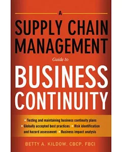 A Supply Chain Management Guide to Business Continuity