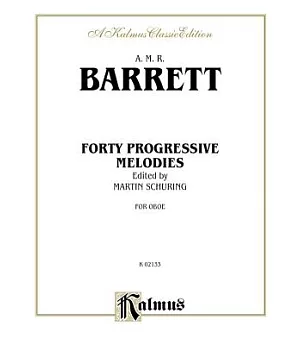 Forty Progressive Melodies: For Oboe