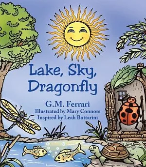 Lake, Sky, Dragonfly