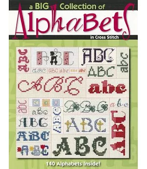 A Big Collection of Alphabets in Cross Stitch