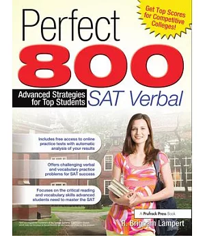 Perfect 800: SAT Verbal: Advanced Strategies for Top Students