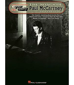 The Songs of Paul McCartney: For Organs, Pianos & Electronic Keyboards
