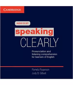 Speaking Clearly: Pronunciation and Listening Comprehension for Learners of English