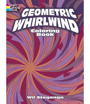 Geometric Whirlwind Coloring Book
