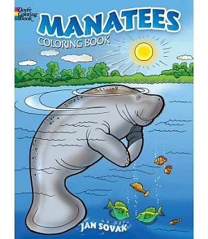 Manatees Coloring Book