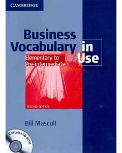 Business Vocabulary in Use: Elementary to Pre-Intermediate