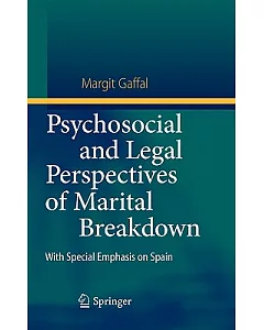 Psychosocial and Legal Perspectives of Marital Breakdown: With Special Emphasis on Spain
