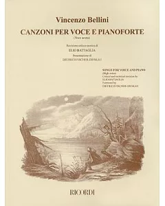 Canzoni Per Voce E Pianoforte: Songs for Voice And Piano