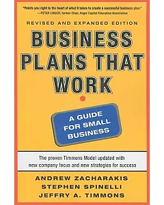 Business Plans That Work: A Guide for Small Business