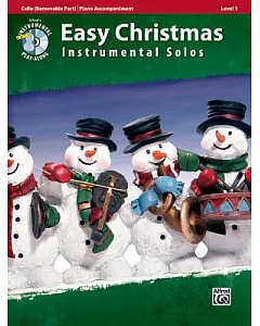 Easy Christmas Instrumental Solos: Cello: Level 1