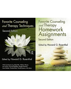 Favorite Counseling and Therapy Techniques / Favorite Counseling and Therapy Homework Assignments Package