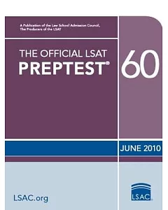 The Official LSAT PrepTest 60