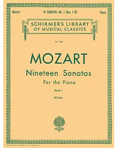 Nineteen Sonatas for the Piano: English and Spanish Book 1