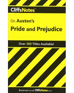 CliffsNotes on Austen’s Pride and Prejudice: Library Edition