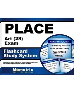 Place Art (28) Exam Flashcard Study System: Place Test Practice Questions & Exam Review for the Program for Licensing Assessment