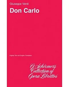 Don Carlos: Libretto