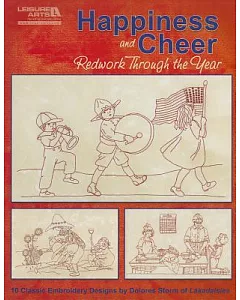 Happiness & Cheer, Redwork Through the Year