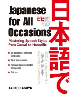 Japanese for All Occasions: Mastering Speech Styles from Casual to Honorific
