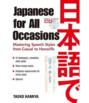 Japanese for All Occasions: Mastering Speech Styles from Casual to Honorific