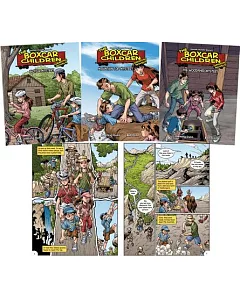 The Boxcar Children Graphic Novels Set 3