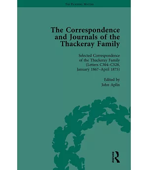 The Correspondence and Journals of the Thackeray Family