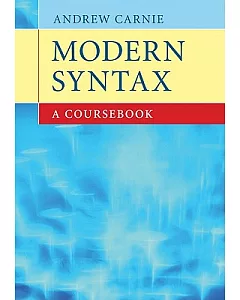 Modern Syntax: A Coursebook