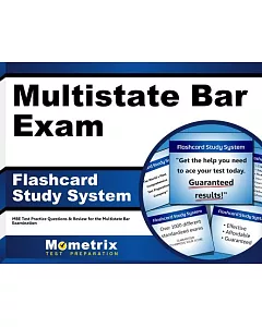 Multistate Bar Exam Flashcard Study System: MBE Test Practice Questions & Review for the Multistate Bar Examination