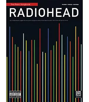 Radiohead: The Piano Songbook: Piano/ Vocal/ Guitar