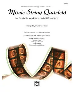 Movie String Quartets for Festivals, Weddings, and All Occasions: Cello, Parts