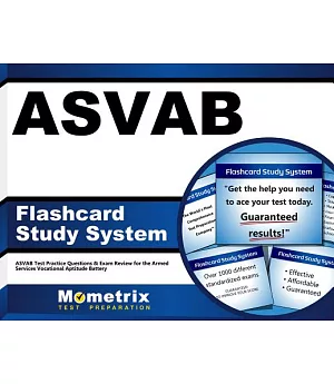 ASVAB Flashcard Study System: ASVAB Test Practice Questions & Exam Review for the Armed Services Vocational Aptitude Battery