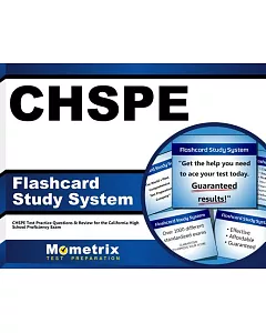 Chspe Flashcard Study System: Chspe Test Practice Questions & Review for the California High School Proficiency Exam