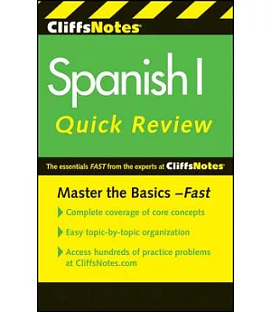 CliffsNotes Spanish I Quick Review